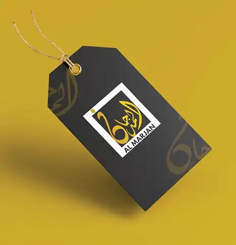 graphic design agency qatar showing creative label design services