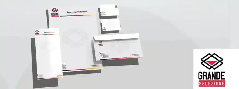 Stationery branding design portfolio with professional corporate identity in Qatar